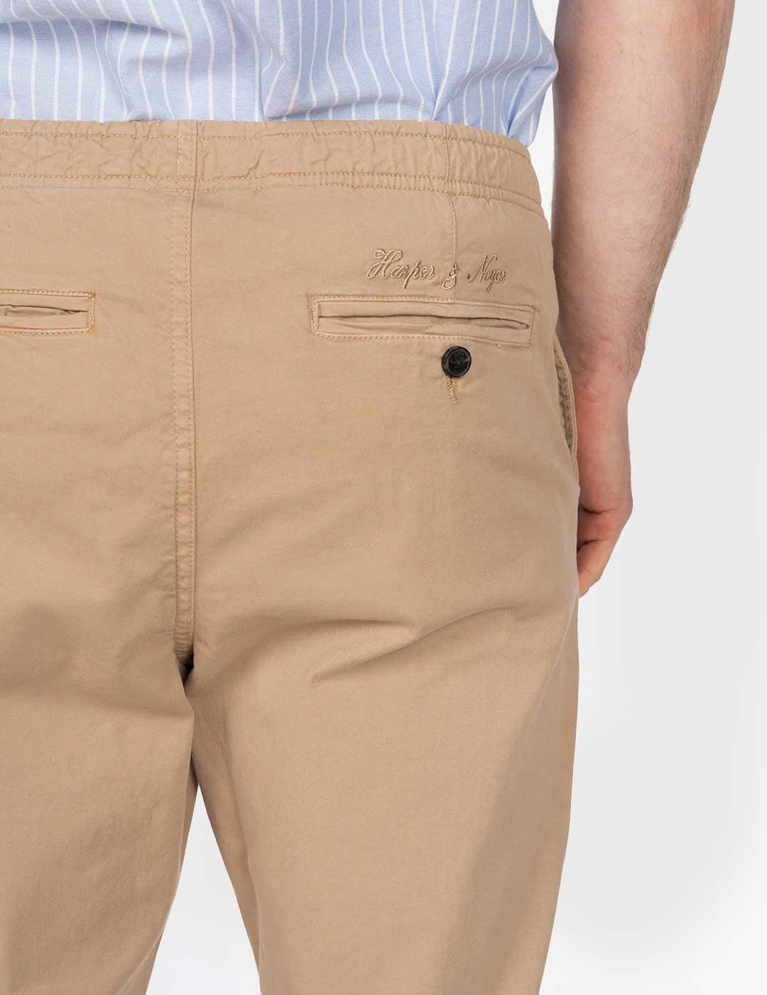 Harper & Neyer Pantaón Relaxed beige para hombre