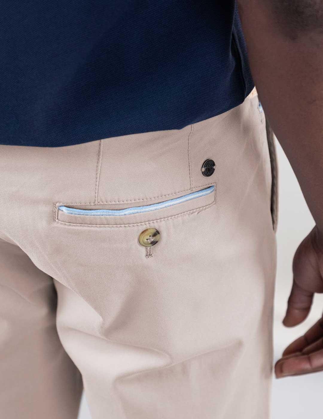 El Ganso Pantalón Chino Verano beige para hombre