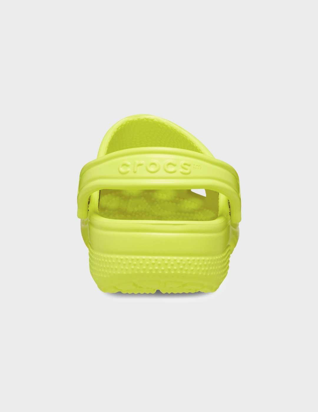 Crocs Clasics chanclas amarillas para mujer