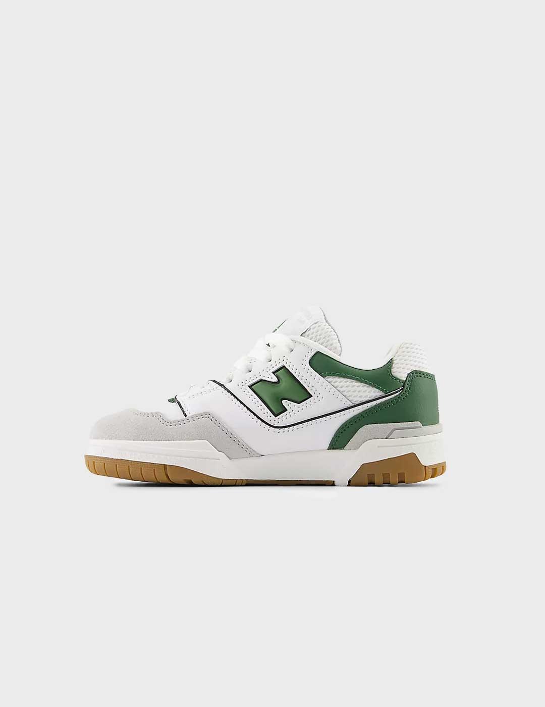 New Balance 550 zapatilla verde para niño y para niña