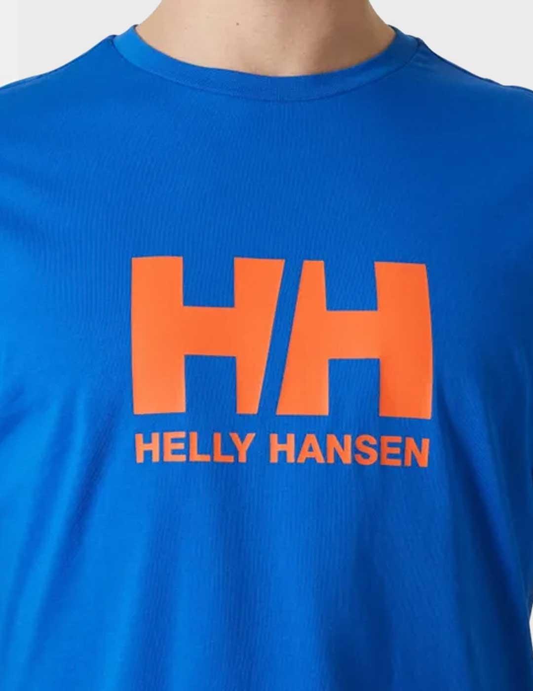 Helly Hansen HH Logo camiseta azul para hombre