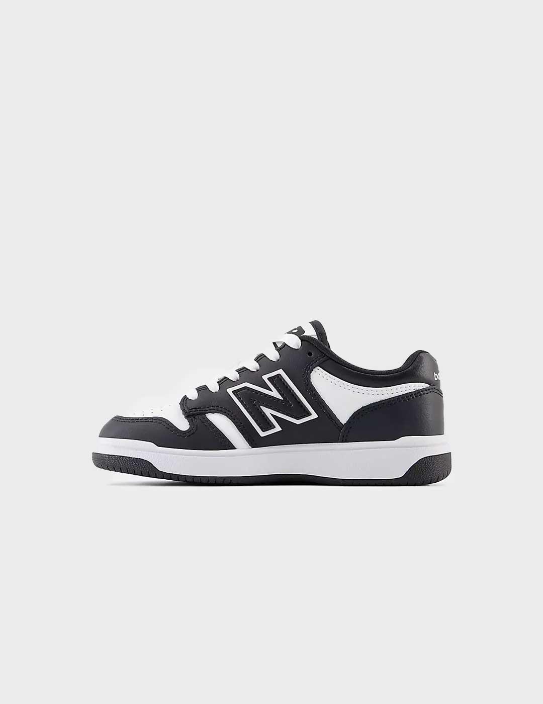 New Balance 480 zapatilla negra para niño y niña