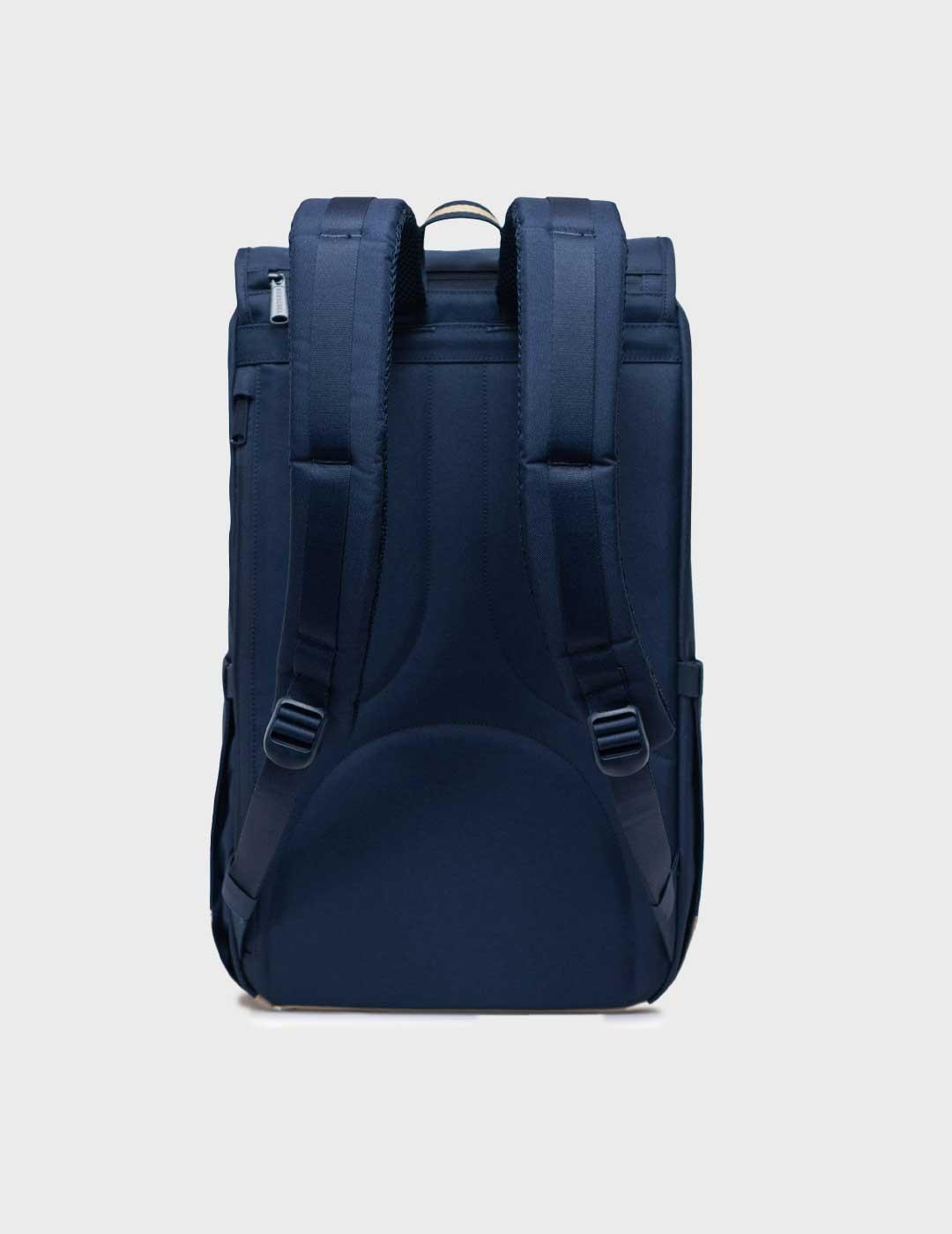 Herschel Little America Mid mochila azul para hombre y mujer