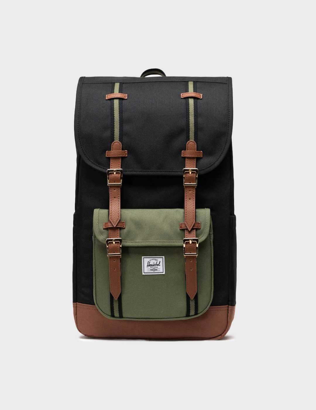 Herschel Little America Mi mochila negra para hombre y mujer