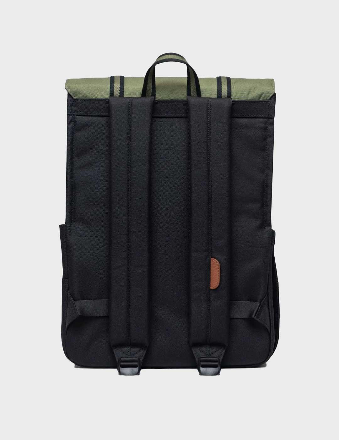 Herschel Survey mochila negra y verde para hombre y mujer