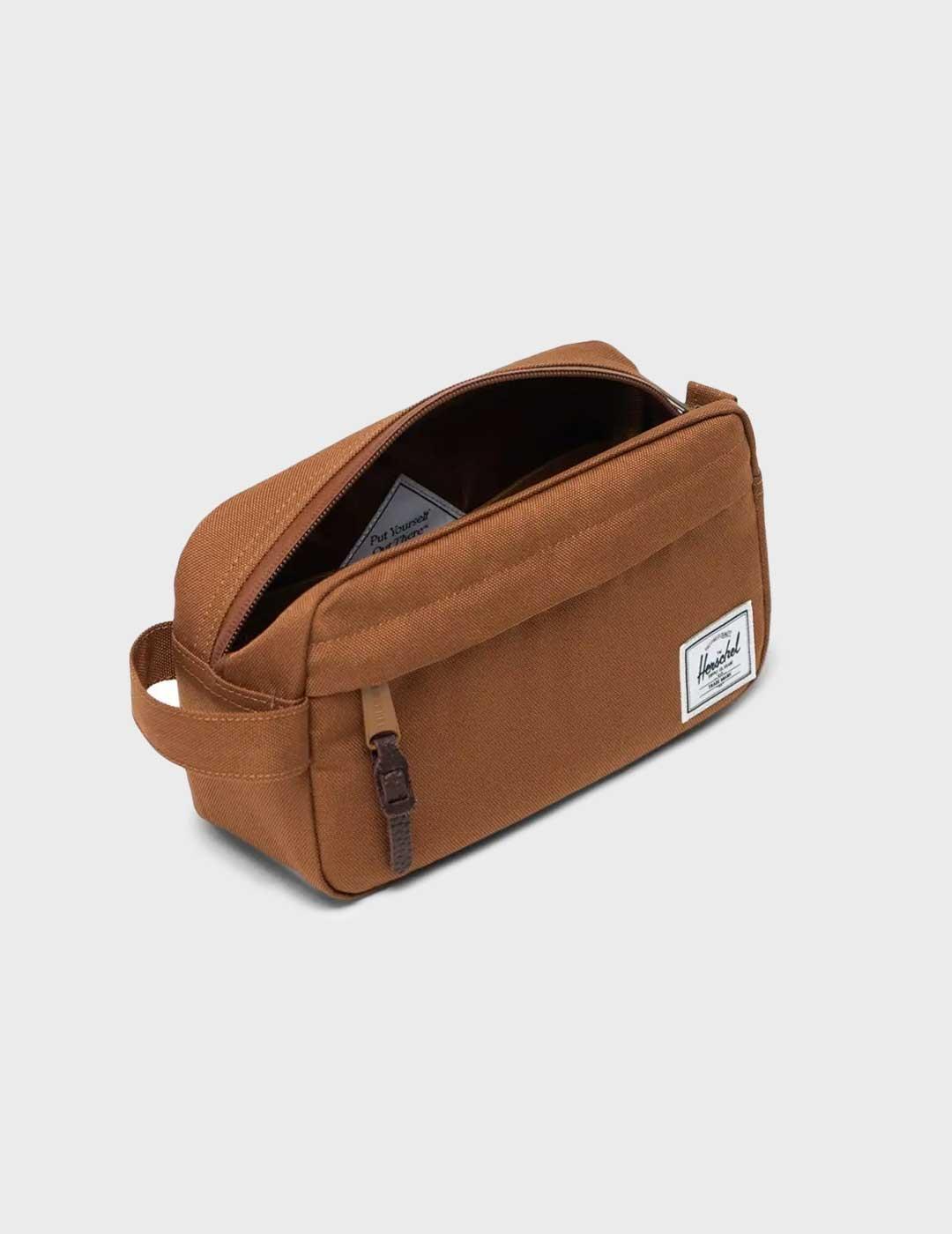 Herschel Chapter small neceser marrón para hombre y mujer