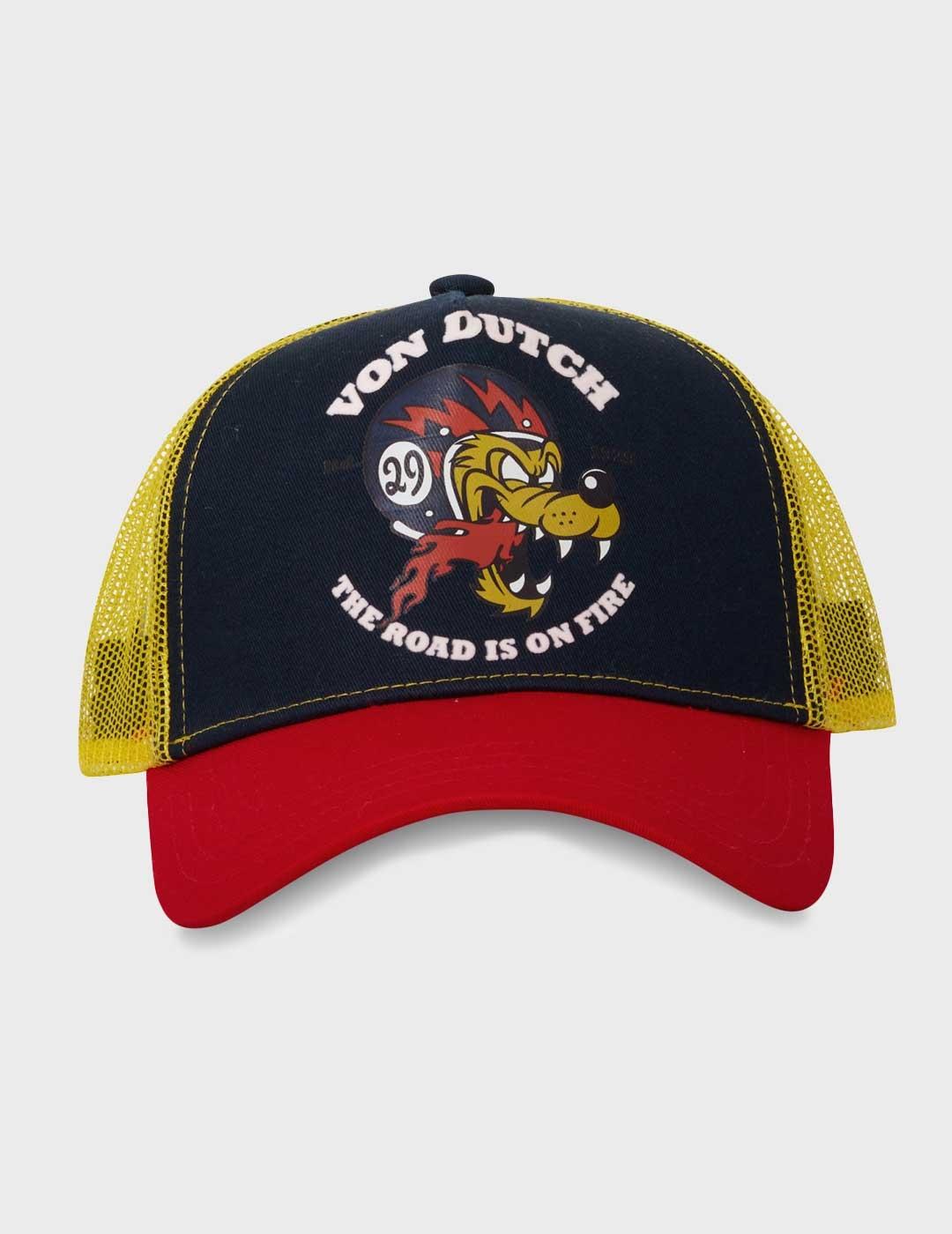 Von Dutch Wolf gorra azul para hombre y mujer