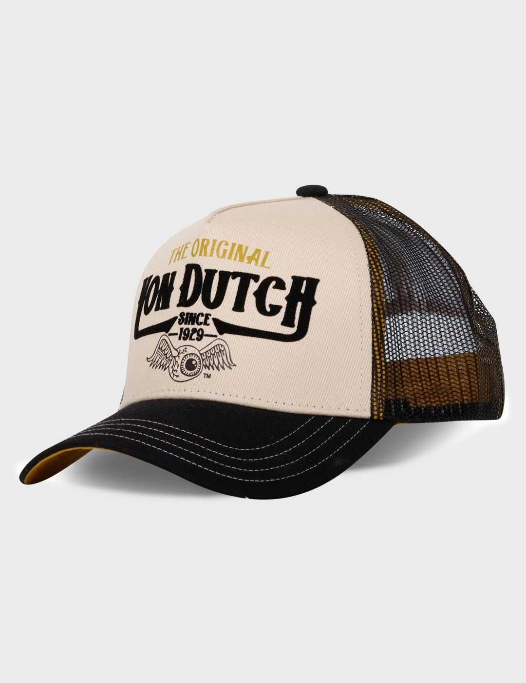 Von Dutch El original gorra beige para hombre y mujer