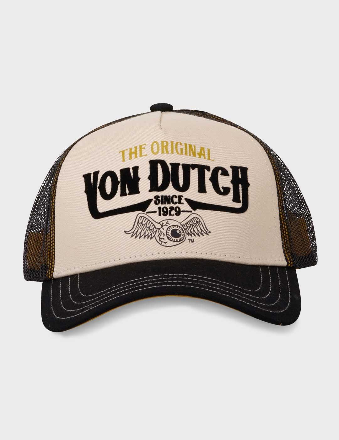 Von Dutch El original gorra beige para hombre y mujer