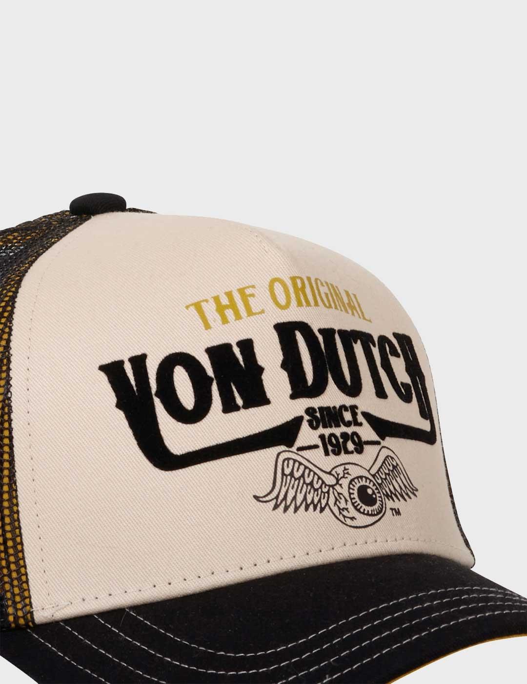 Von Dutch El original gorra beige para hombre y mujer