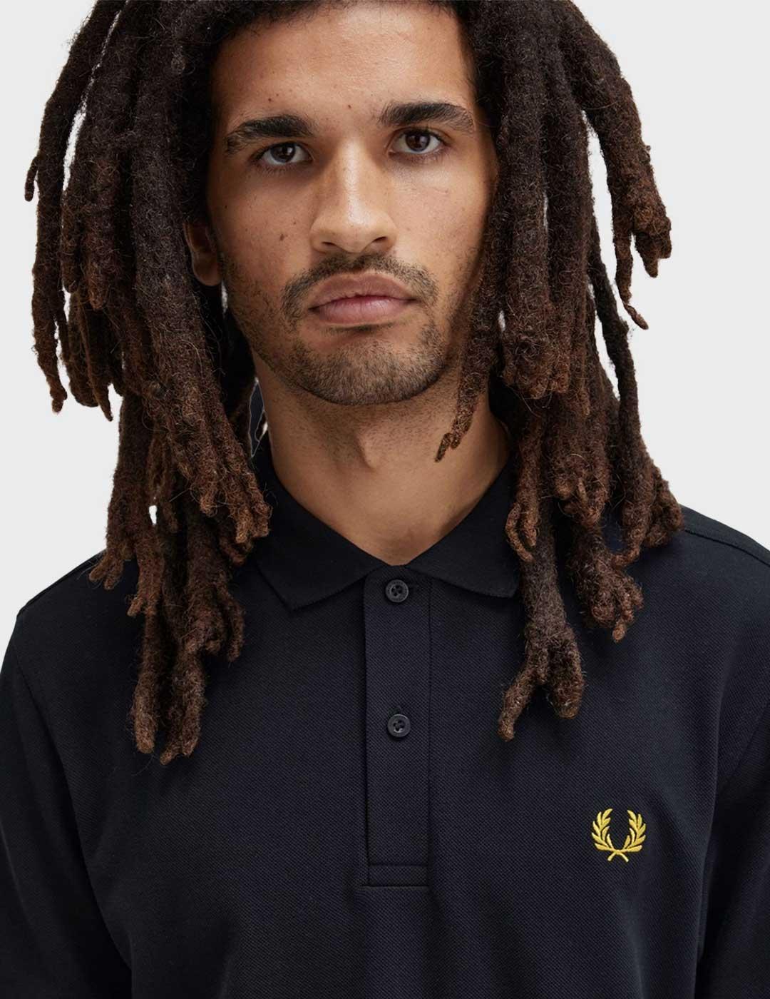 Fred Perry Plain polo azul marino para hombre