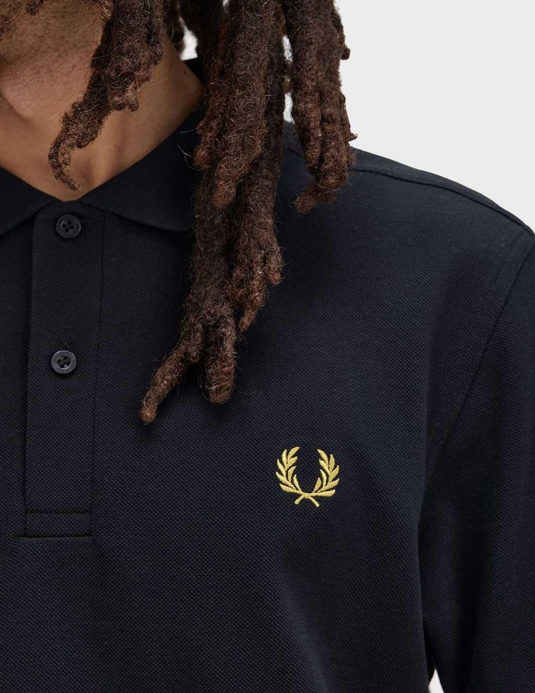 Fred Perry Plain polo azul marino para hombre