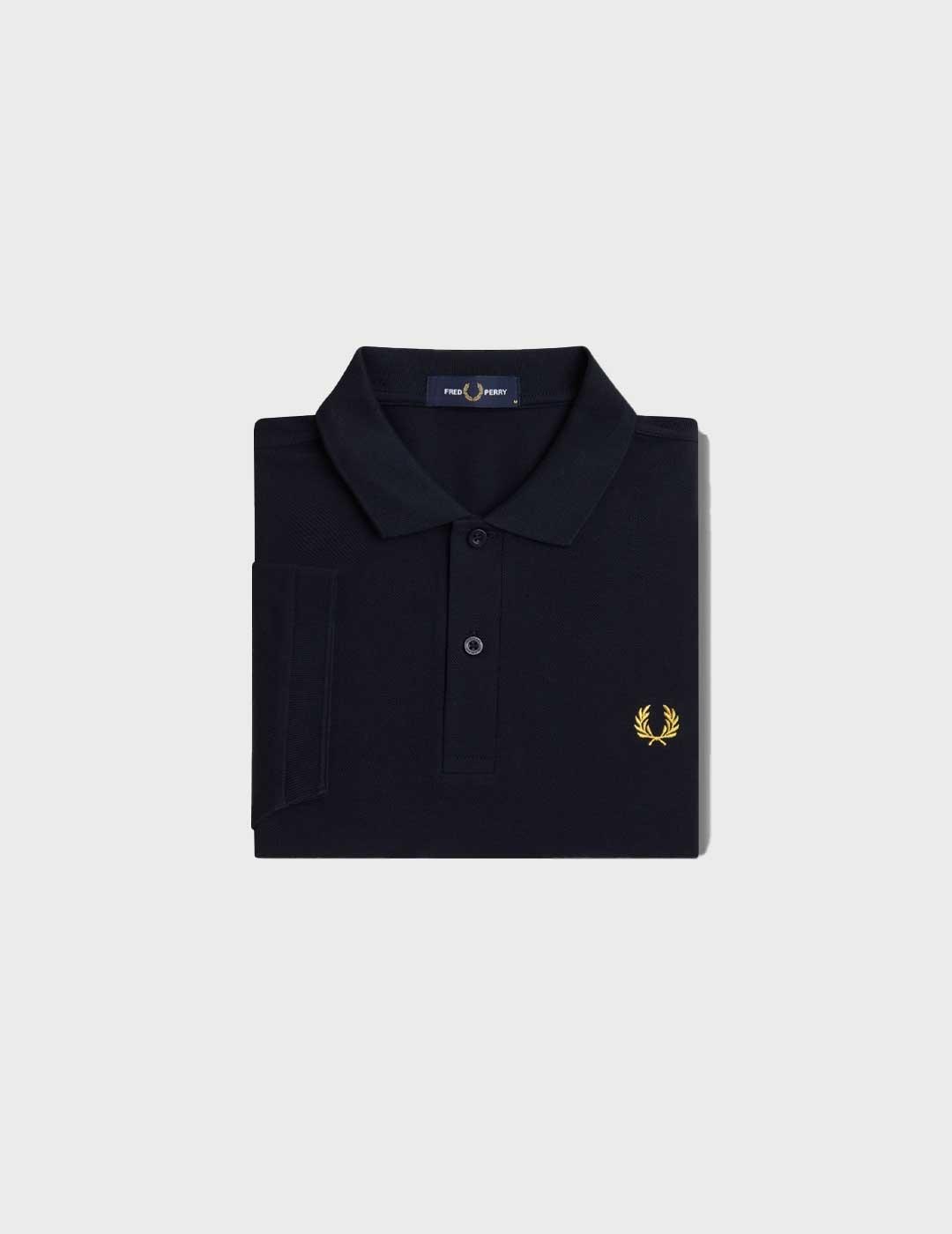 Fred Perry Plain polo azul marino para hombre