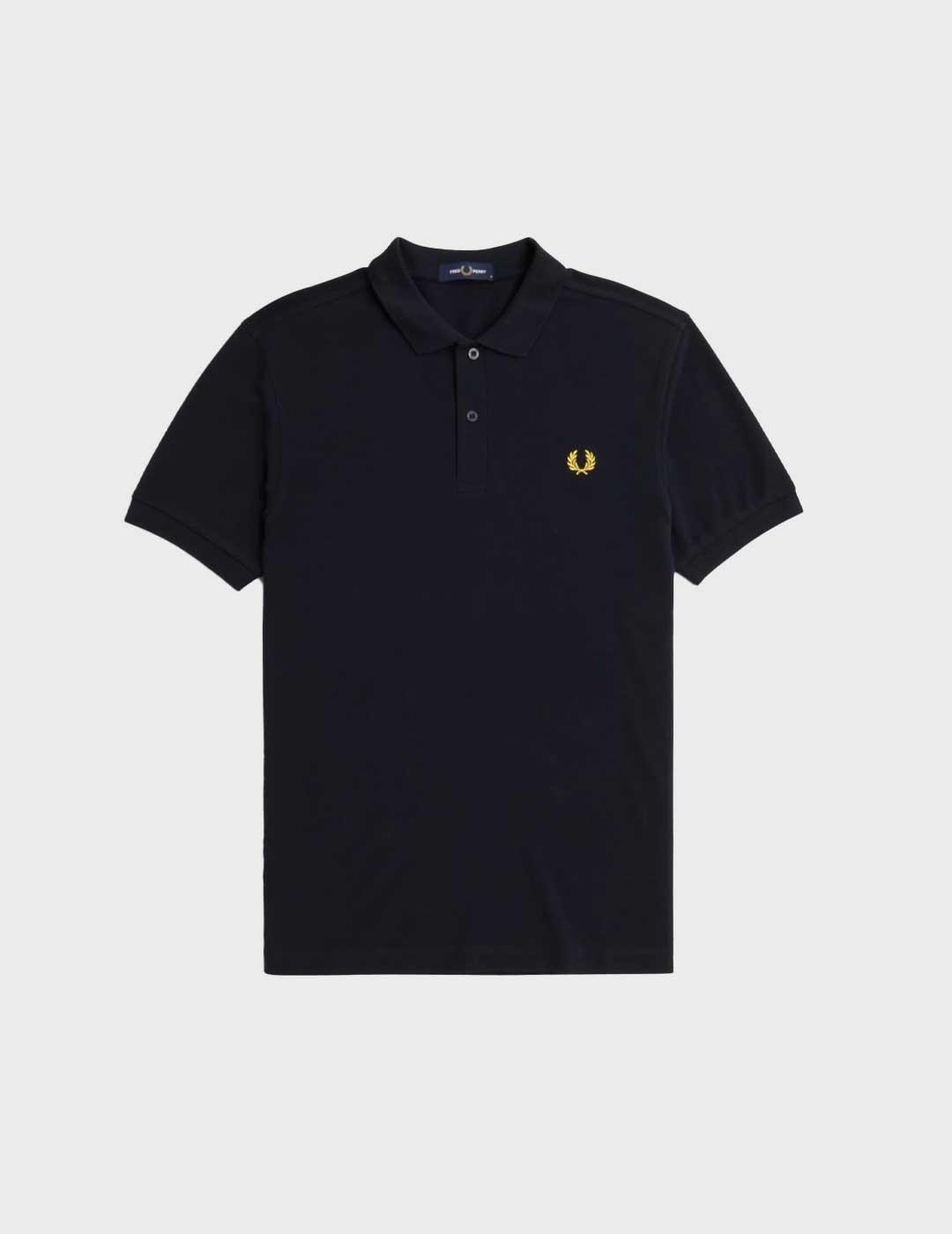 Fred Perry Plain polo azul marino para hombre