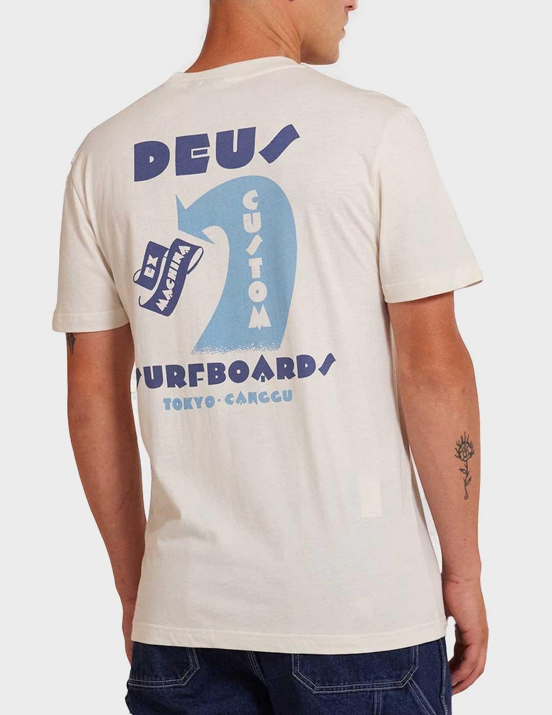 Deus Four feet camiseta blanca para hombre y mujer