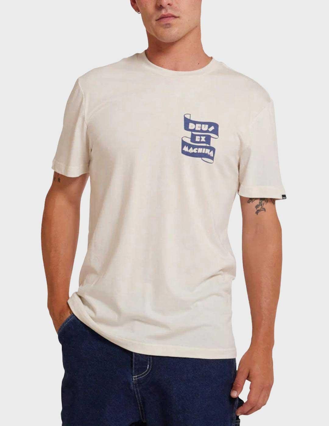 Deus Four feet camiseta blanca para hombre y mujer