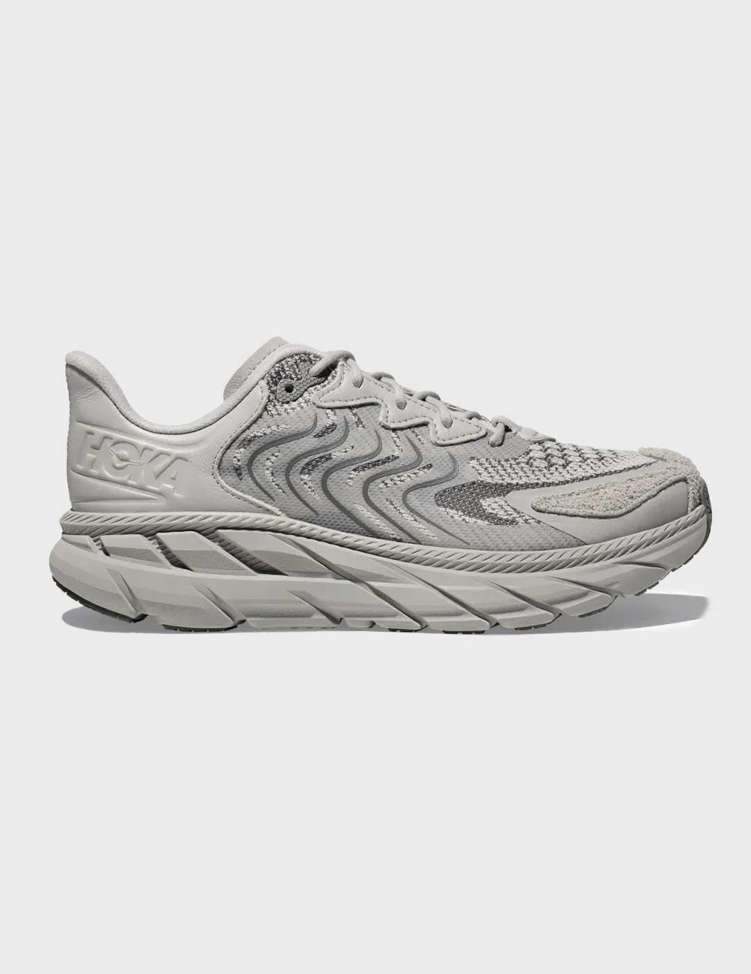 Hoka Clifton Ls Stardust Galactic zapatilla gris para hombre