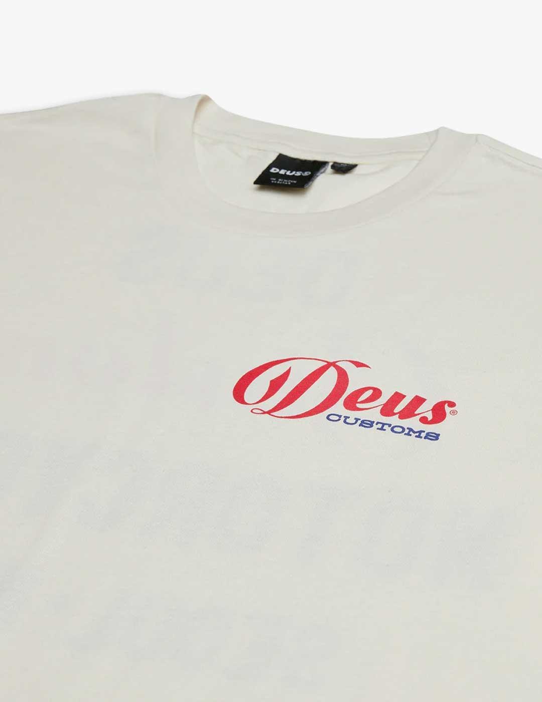 Deus Timer Taker camiseta blanca para hombre