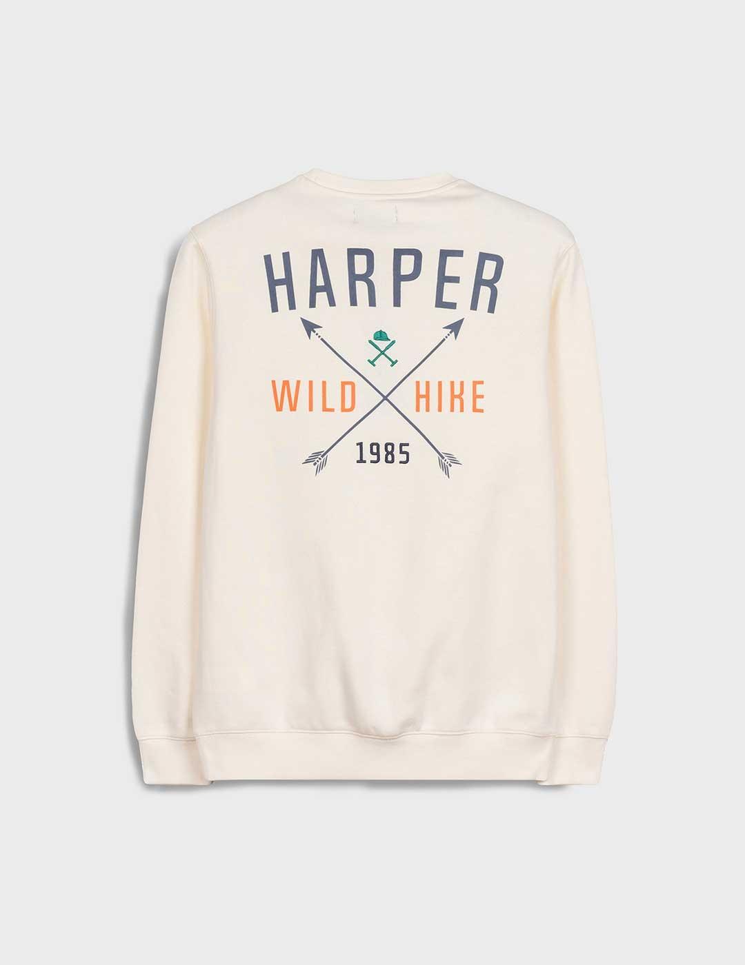 Harper & Neyer Wild Hike sudadera beige para hombre