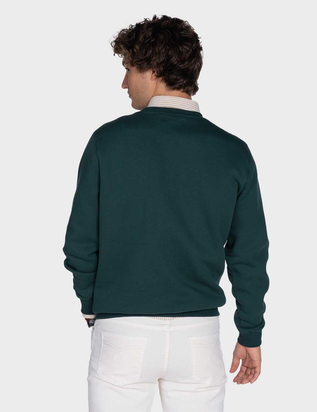 Harper & Neyer Harvard sudadera verde para hombre