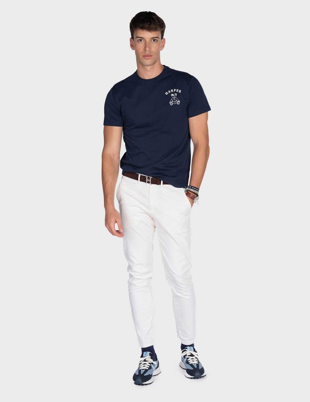 Harper & Neyer Arthur camiseta azul marino para hombre