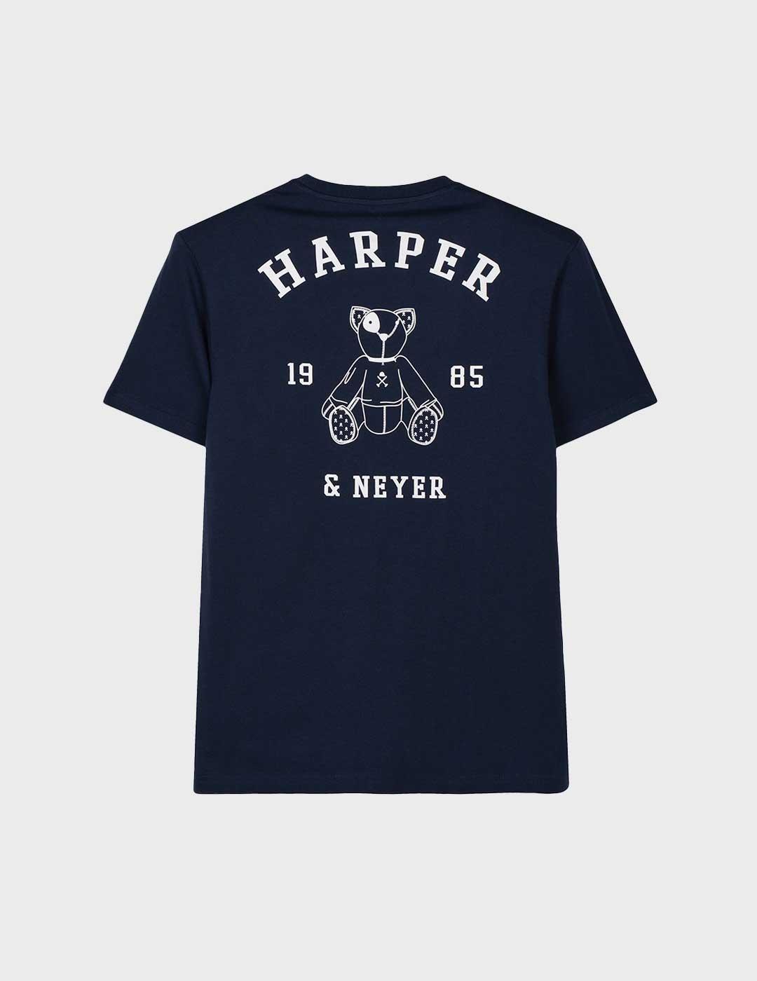 Harper & Neyer Arthur camiseta azul marino para hombre