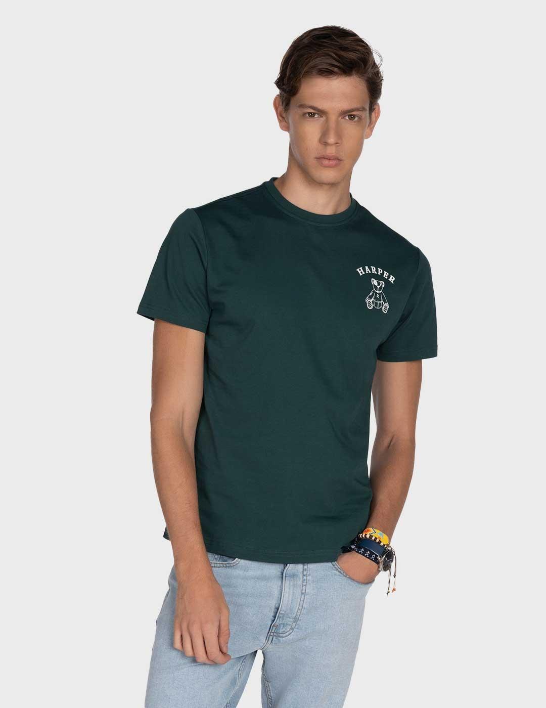 Harper & Neyer Arthur camiseta verde para hombre