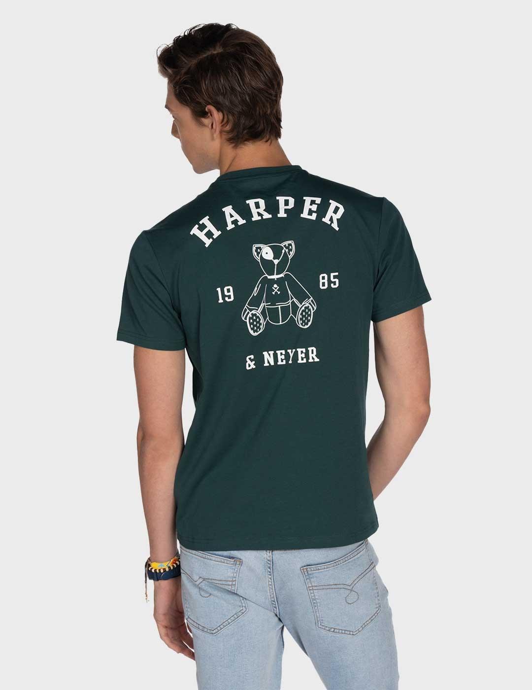 Harper & Neyer Arthur camiseta verde para hombre