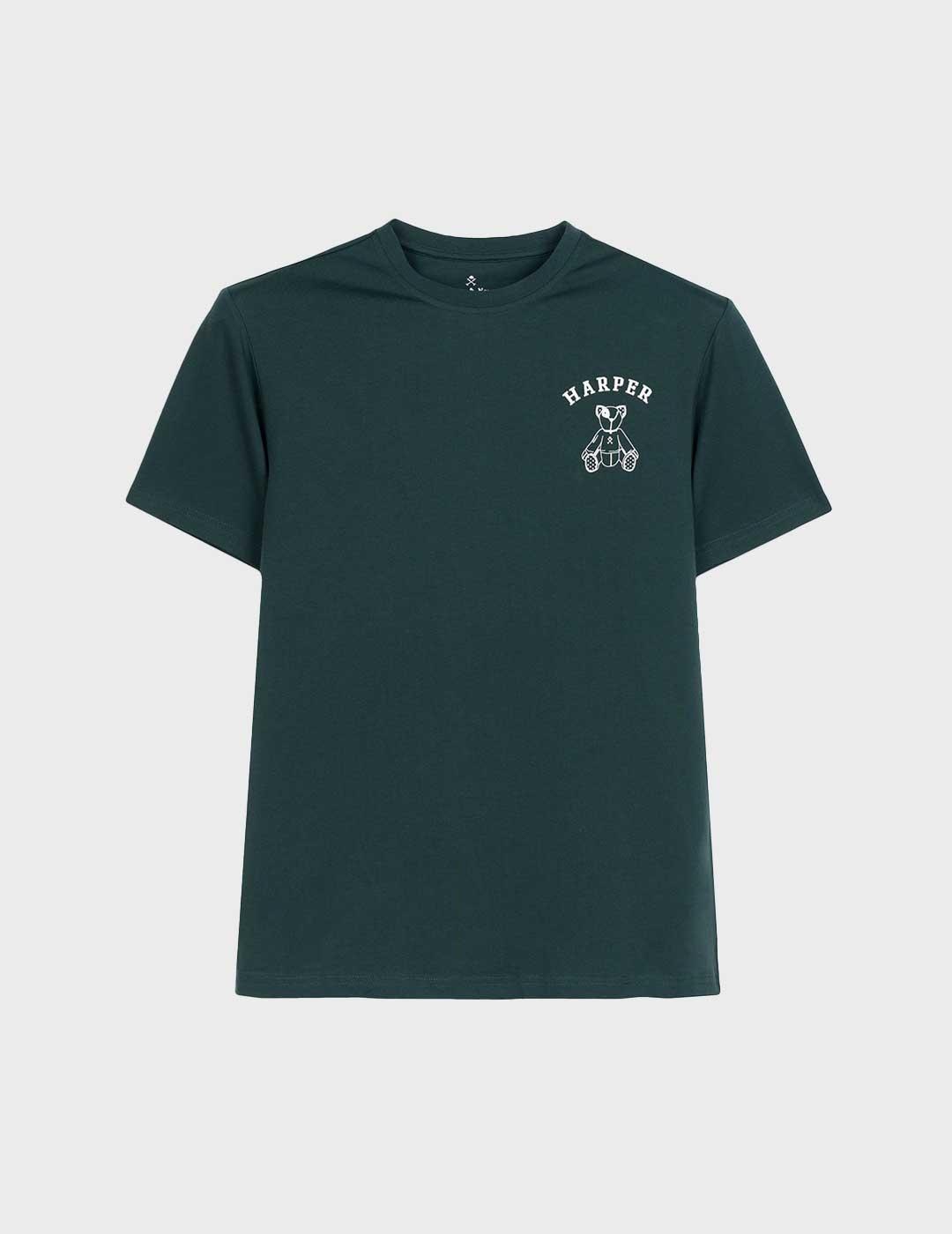 Harper & Neyer Arthur camiseta verde para hombre