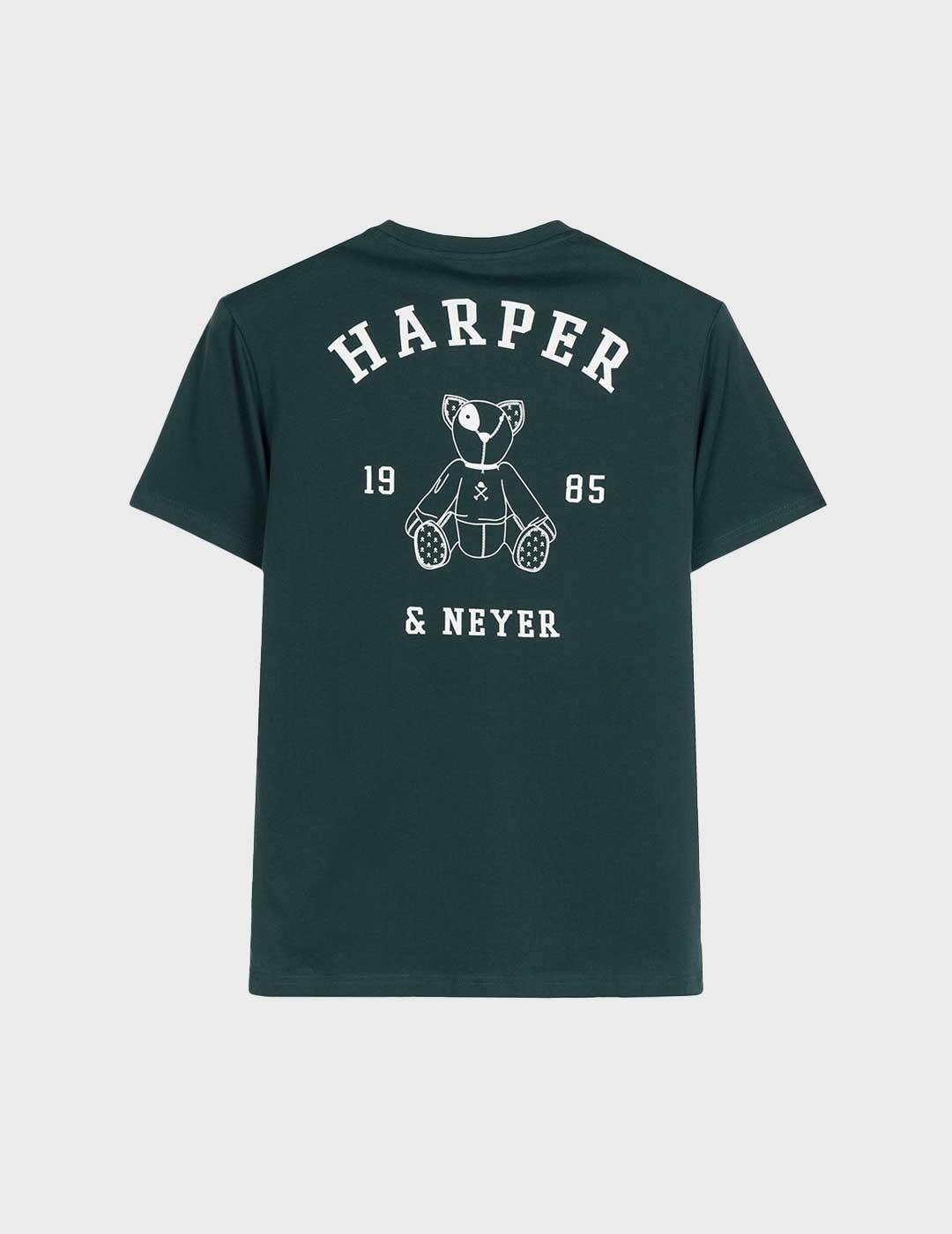 Harper & Neyer Arthur camiseta verde para hombre