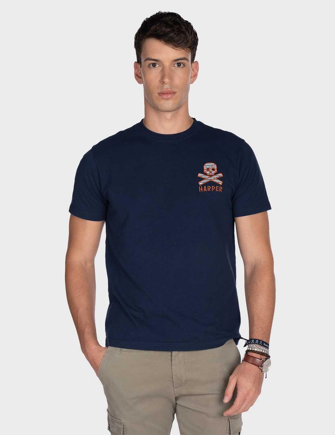 Harper & Neyer Hurricane camiseta azul marino para hombre