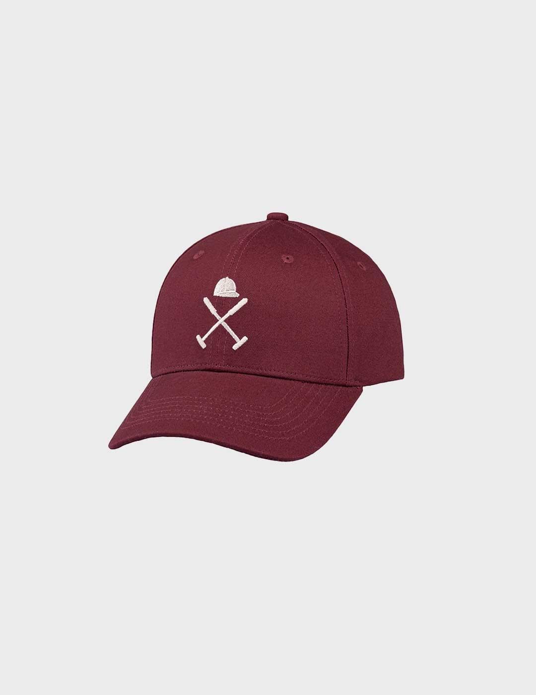 Harper & Neyer Icon gorra burdeos para hombre y mujer