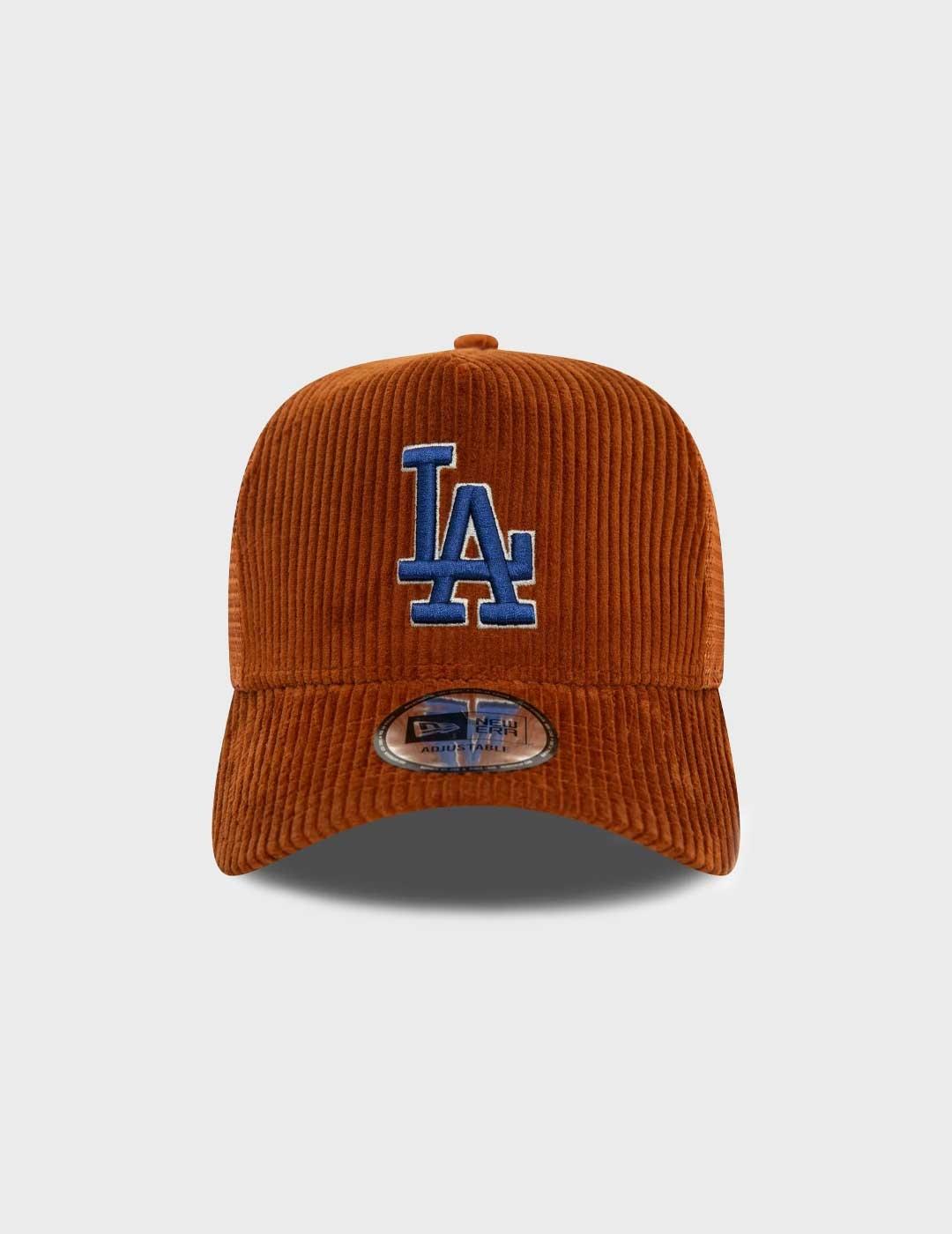 New Era Mlb Cord gorra marrón ajustable para hombre y mujer