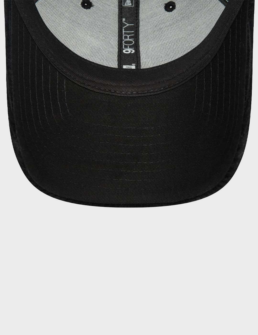 New Era Cord 9forty gorra negra para hombre y mujer