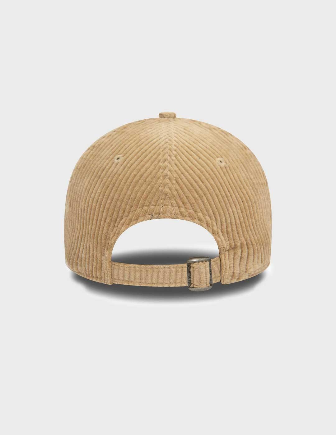 New Era Cord 9forty gorra beige para hombre y mujer