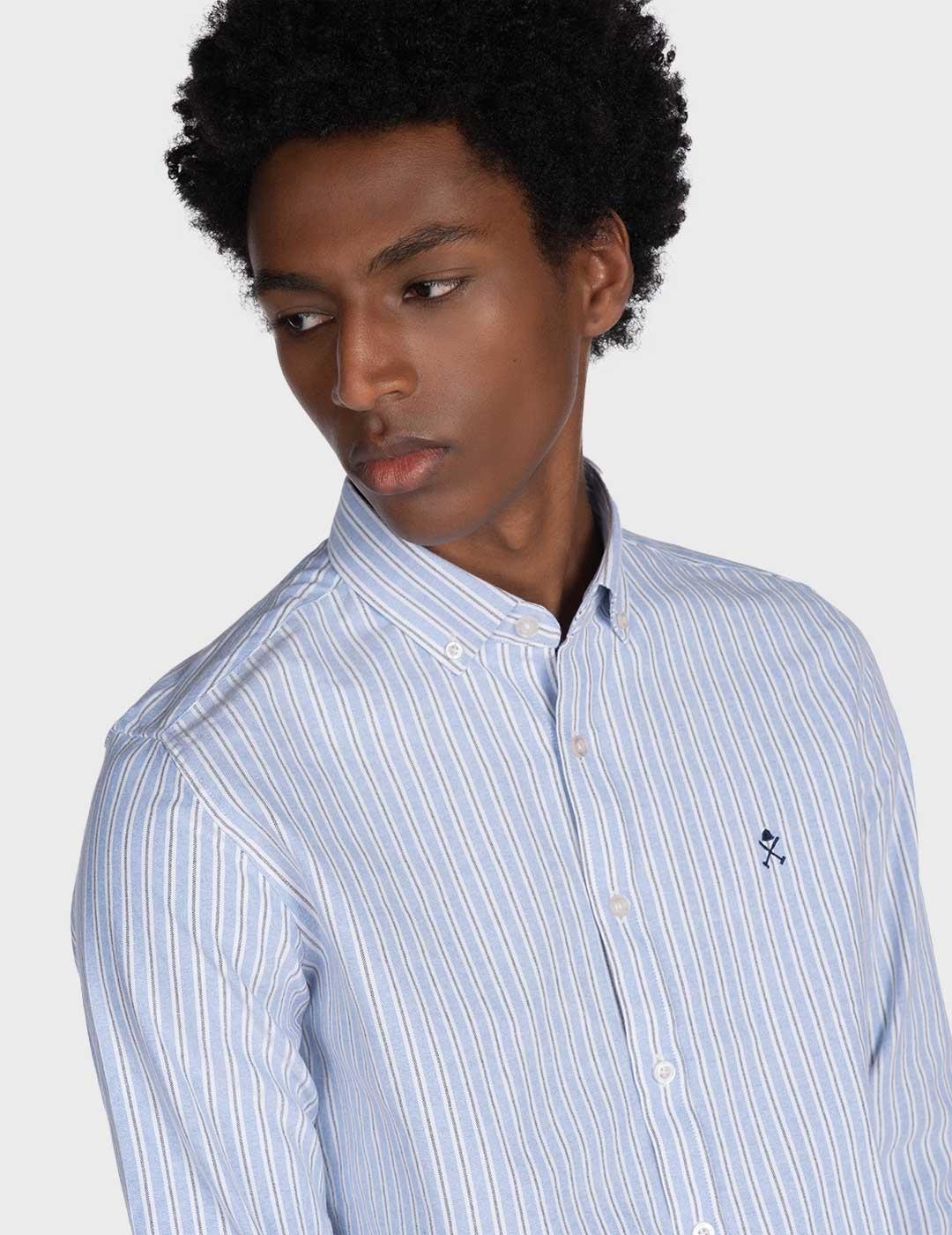 Harper & Neyer Westward Prestige camisa azul para hombre