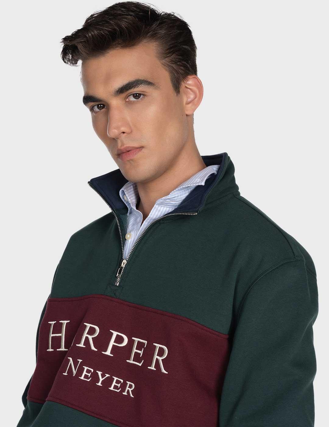 Harper & Neyer Maryland sudadera verde para hombre