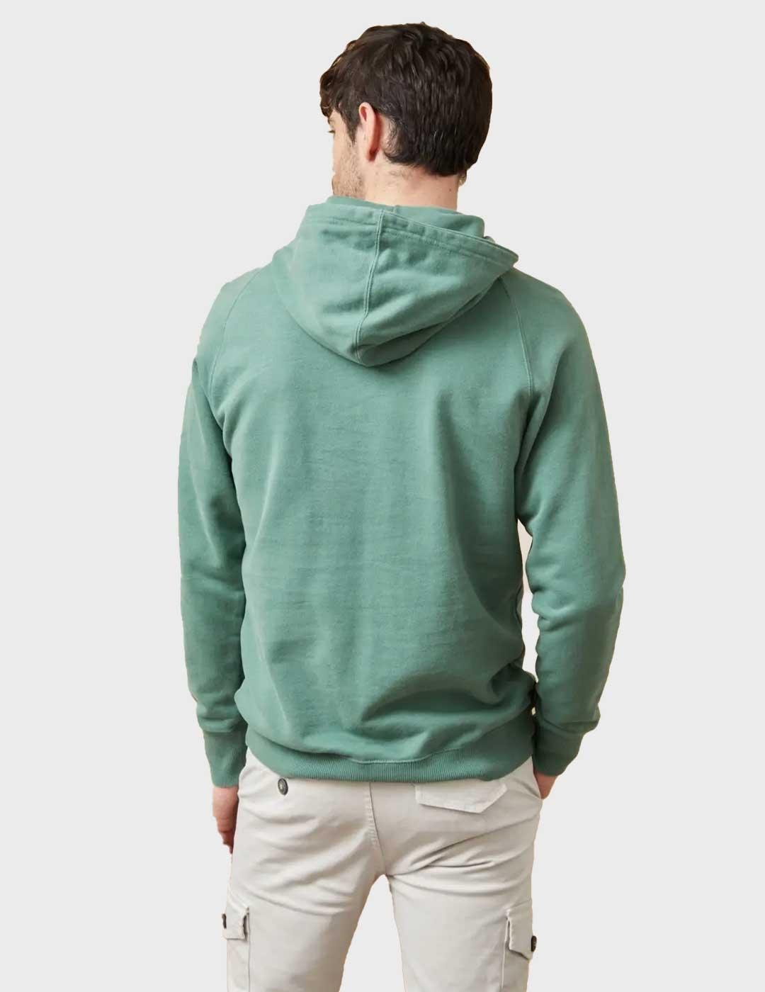 Altonadock sudadera verde para hombre y mujer