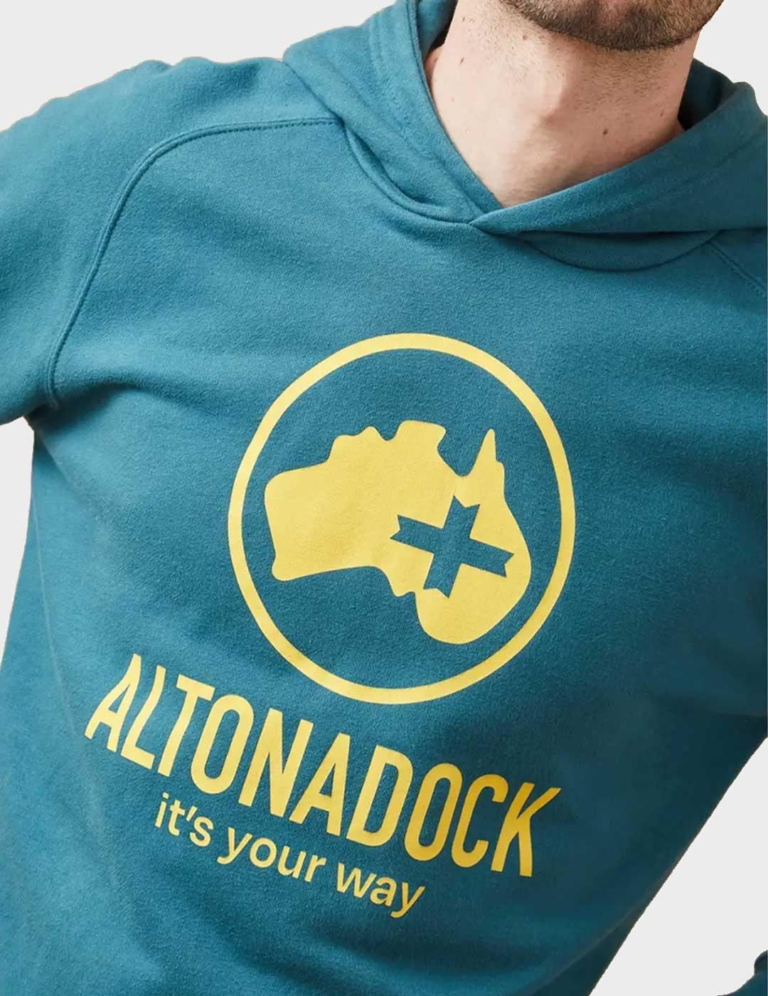 Altonadock sudadera azul para hombre y mujer