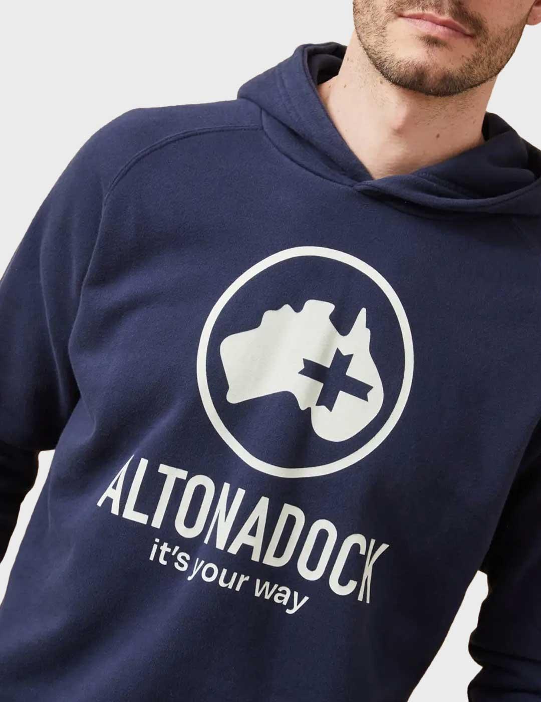 Altonadock sudadera azul para hombre y mujer