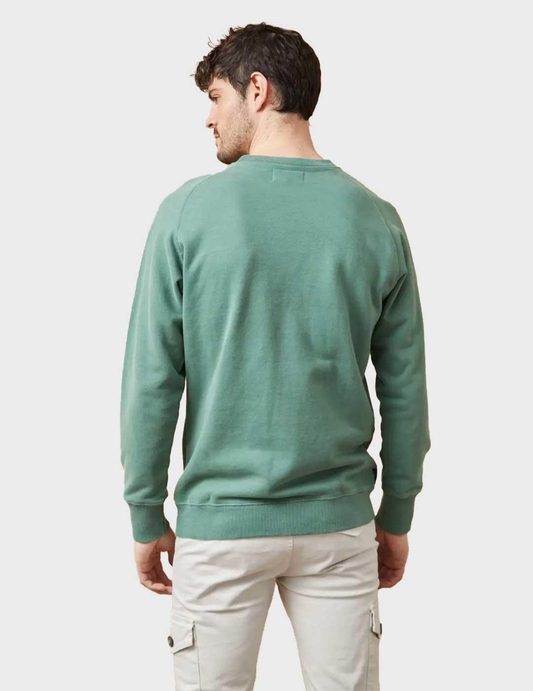 Altonadock sudadera verde para hombre y mujer