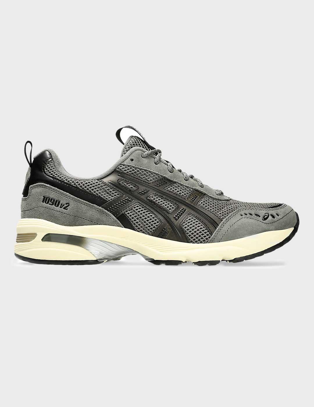 Asics Gel-1090V2 zapatilla gris verdoso para hombre