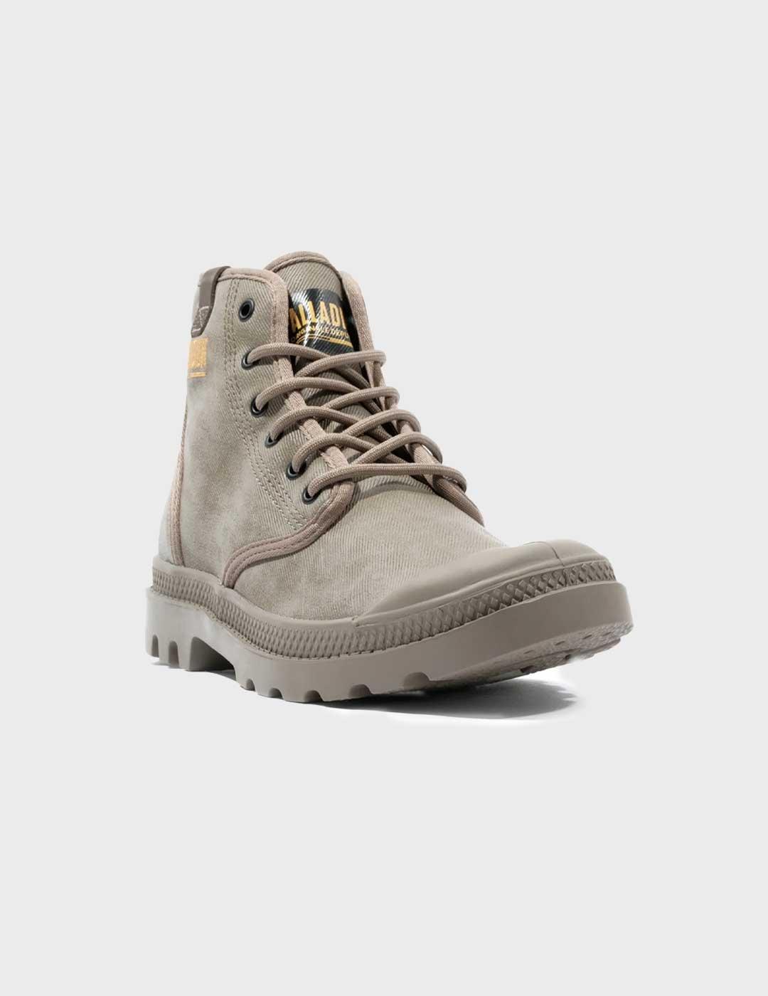 Palladium Pampa Hi Coated botas verdes para hombre