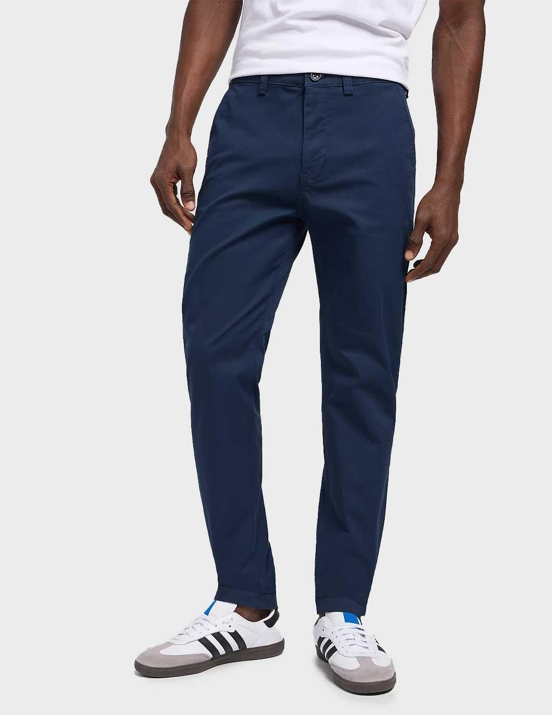 Lee Slim pantalón chino azul marino para hombre