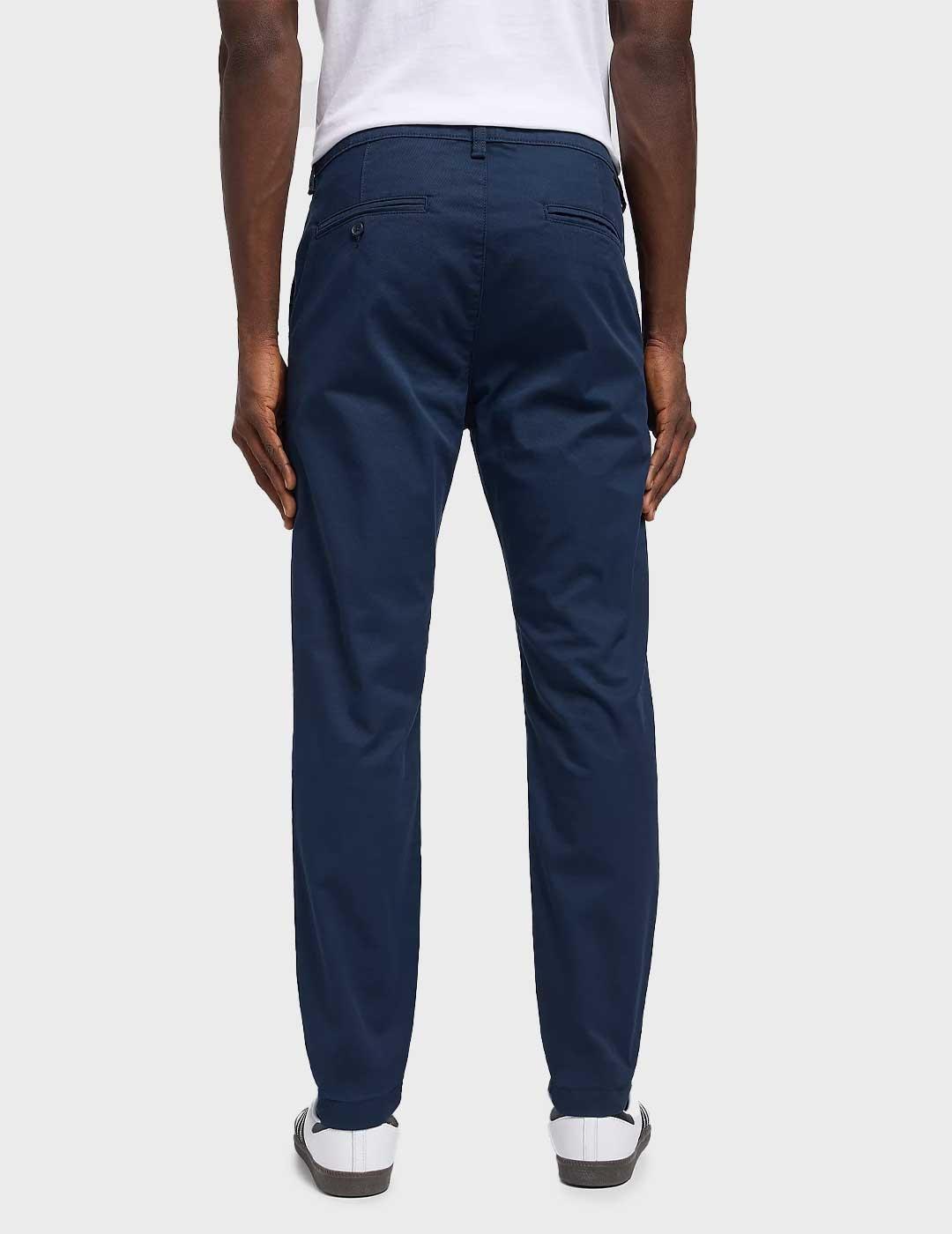 Lee Slim pantalón chino azul marino para hombre