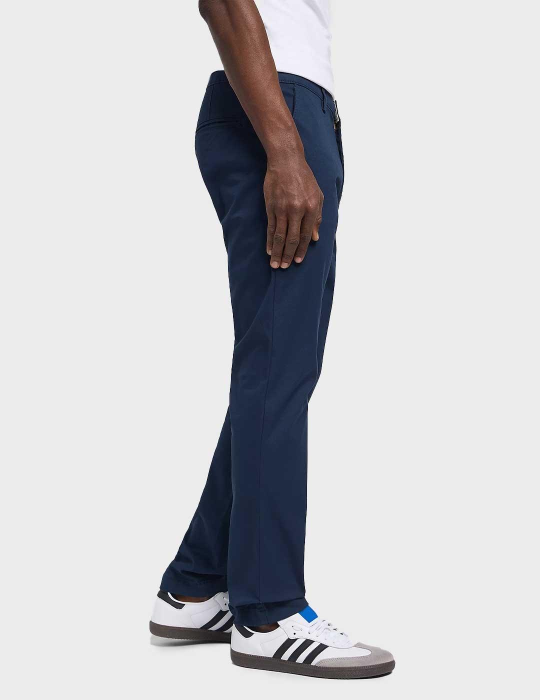 Lee Slim pantalón chino azul marino para hombre