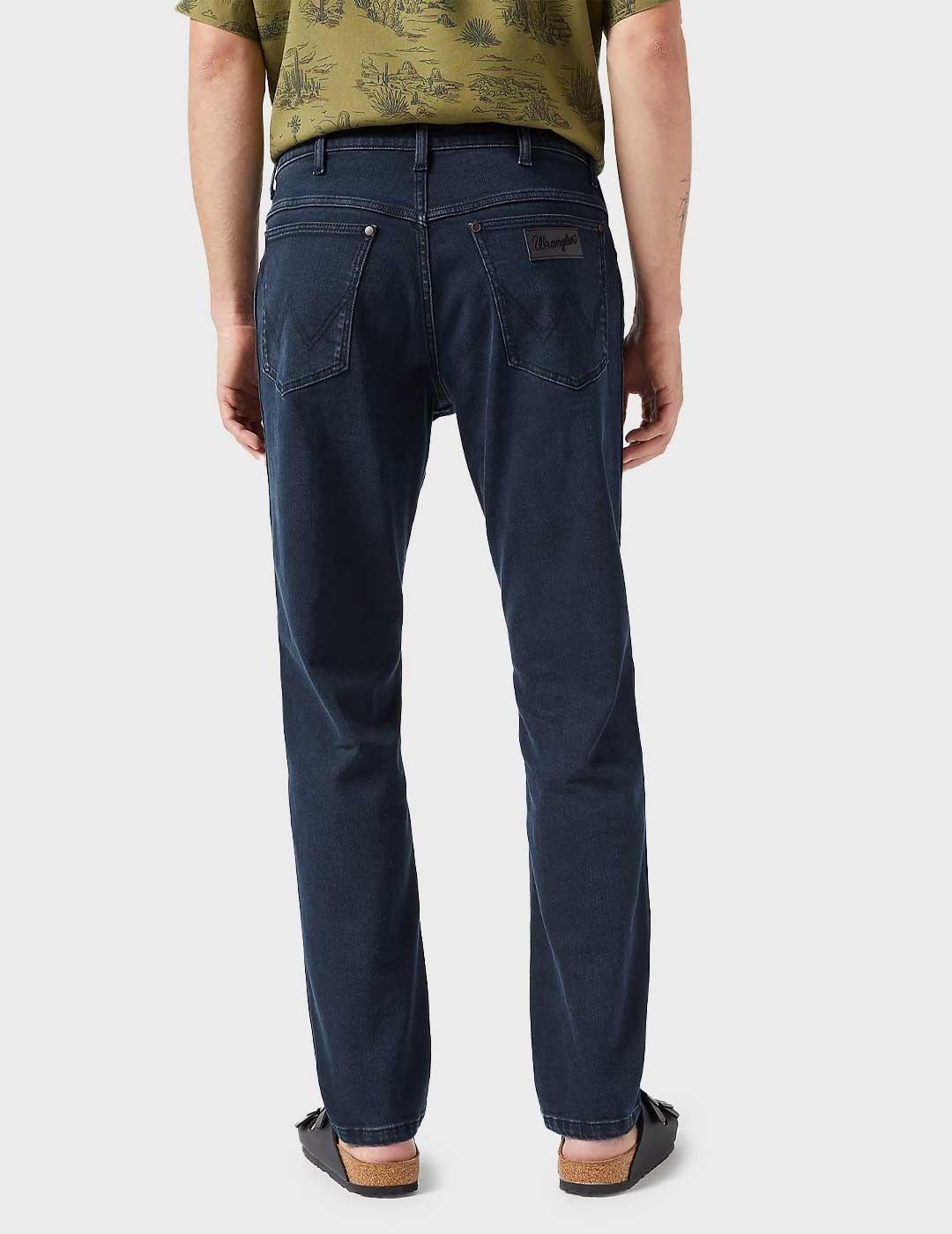 Wrangler River true tapared pantalón negro para hombre