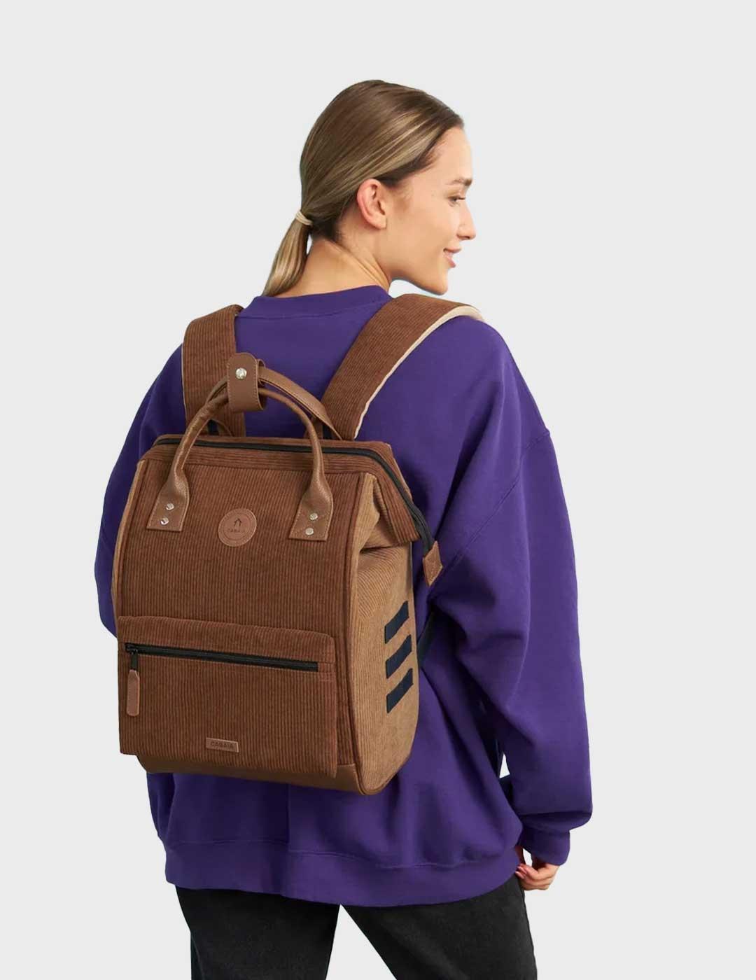 Cabaia Canton adventurer mochila marrón para hombre y mujer