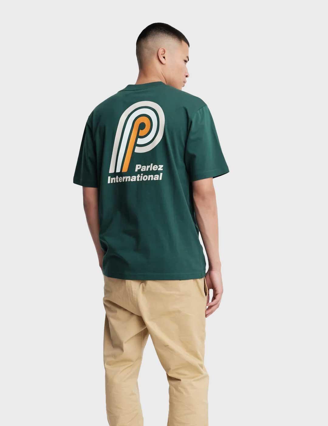 Parlez Dabney camiseta verde para hombre