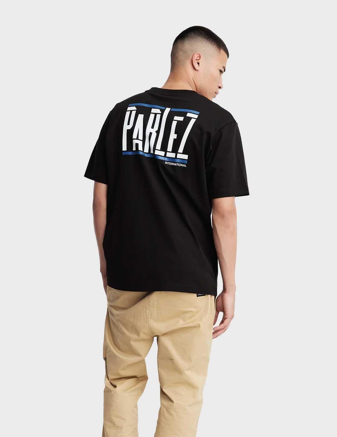 Parlez Waller camiseta negra para hombre